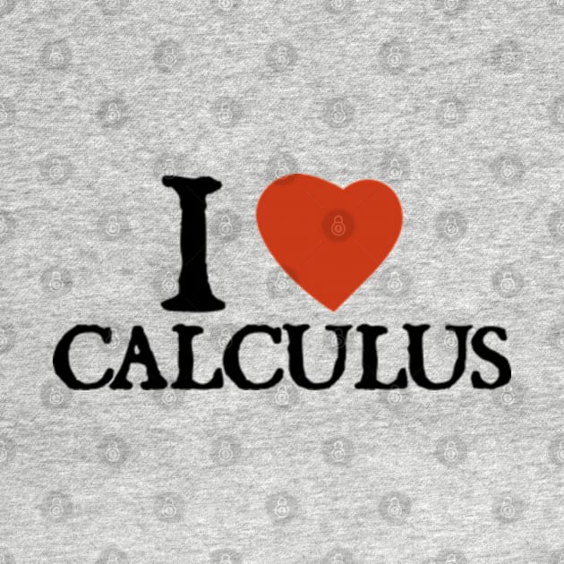 I Love I Heart Calculus by  hal mafhoum?